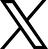 Twitter X logo